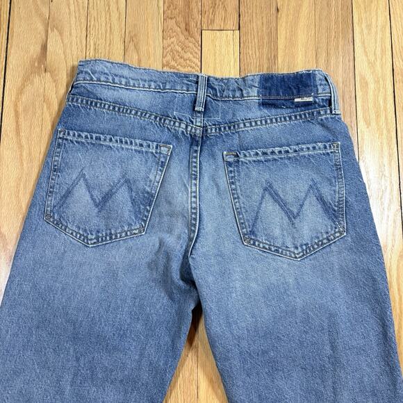 $288 MOTHER The Reifler Jeans Size 28 Early Blue Wash 100% Cotton Denim Pants - Picture 13 of 16